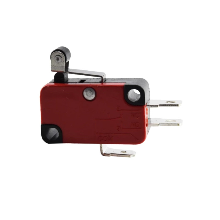 میکروسوئیچ غلطک دار 15A 250VAC طول اهرم 15mm