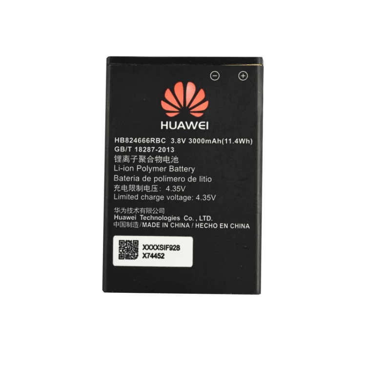 باتری لیتیوم پلیمر 3.7v ظرفیت 3000mA مدل HB824666RBC