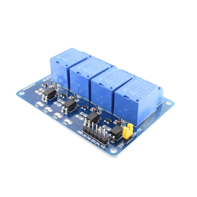 ماژول رله 4 کانال 12 ولت – Relay Module 12V