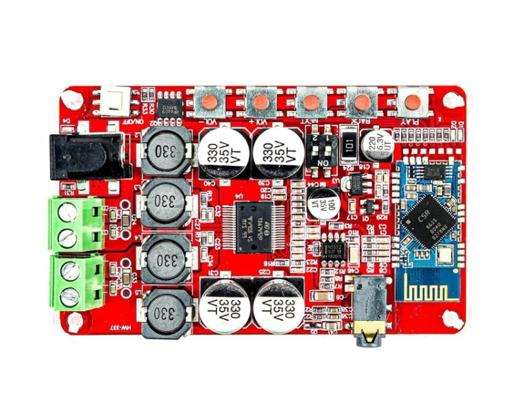 ماژول آمپلی فایر TDA7492P استریو 2X25W با بلوتوث و AUX