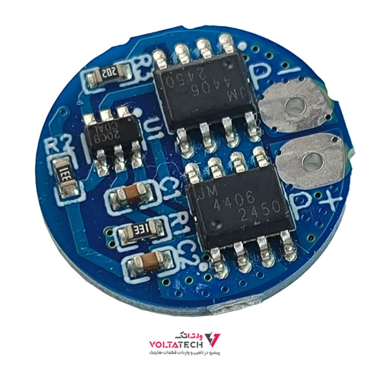 ماژول شارژ و دشارژ BMS باتری لیتیومی 2 سل 5 آمپر مدل XH-2S-A2