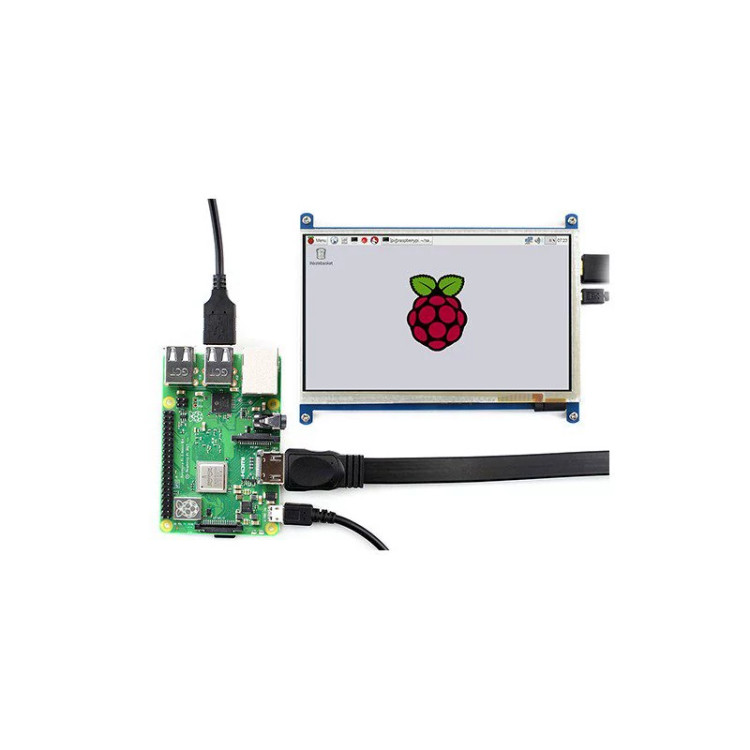 نمایشگر 7 اینچ همراه با تاچ خازنی دارای ورودی HDMI اورجینال