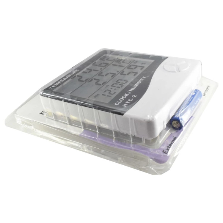 دماسنج و رطوبت سنج دیجیتالی مدل HTC-2