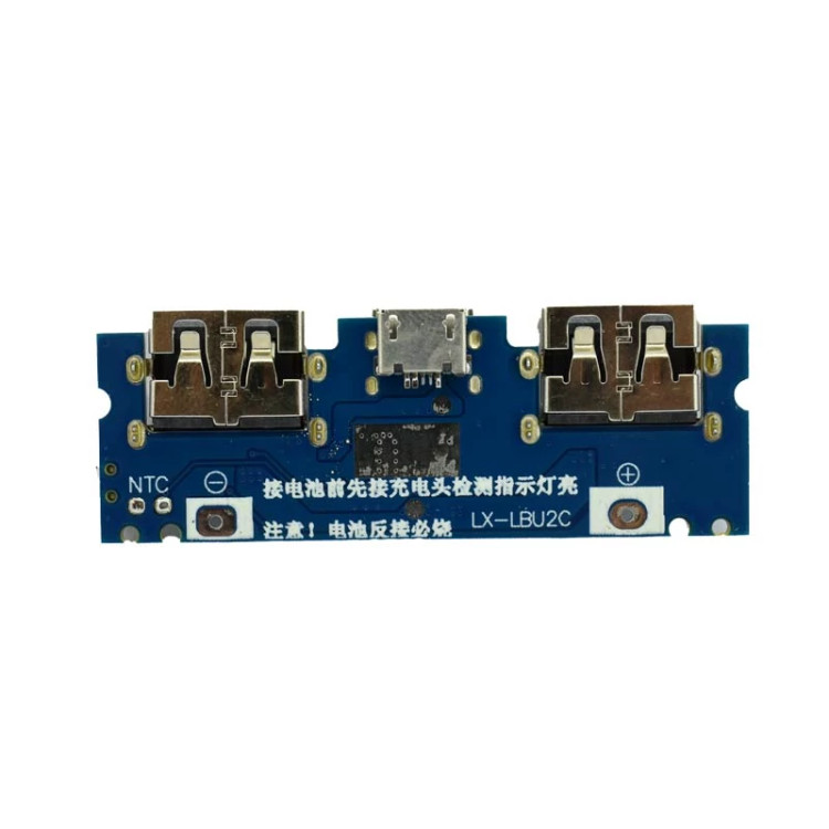 ماژول پاوربانک دو خروجی USB دارای Type-C مدل LX-LBU2C