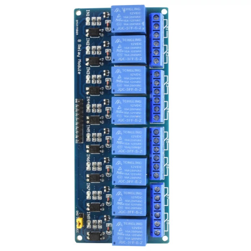 ماژول رله 8 کانال 12 ولت – Relay Module 12V