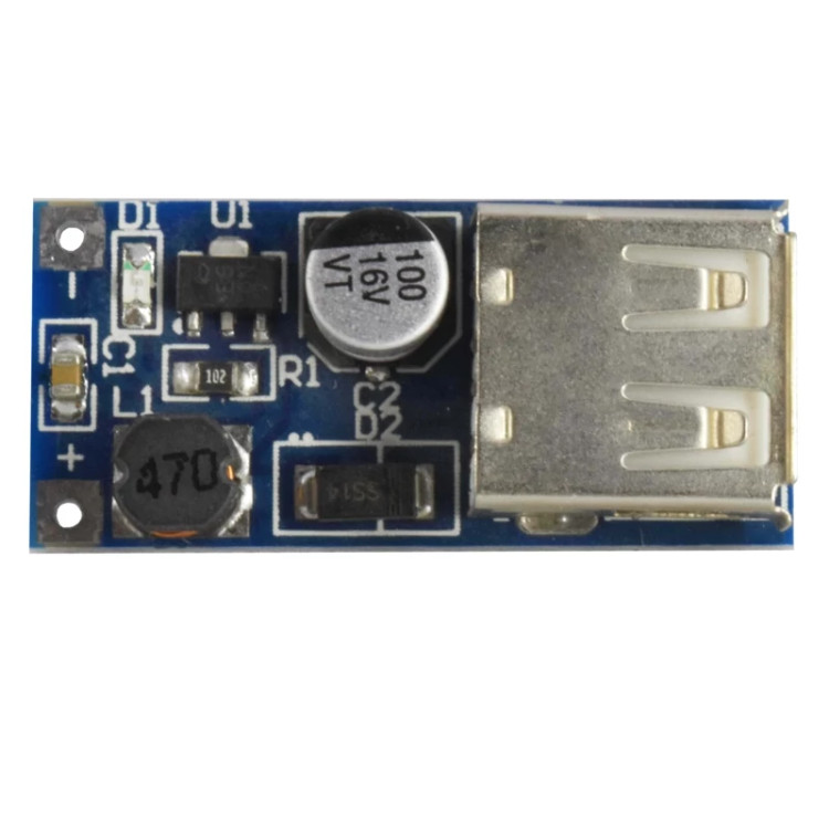 ماژول افزاینده ولتاژ 600 میلی آمپر USB