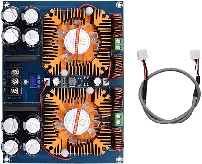 آمپلی فایر قدرت بالا استریو 2x420w مدل XH-A601 با تراشه TDA8954TH