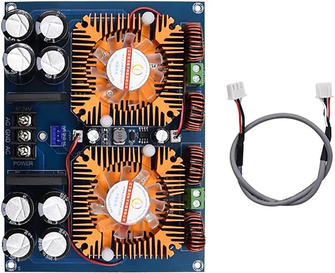 آمپلی فایر قدرت بالا استریو 2x420w مدل XH-A601 با تراشه TDA8954TH