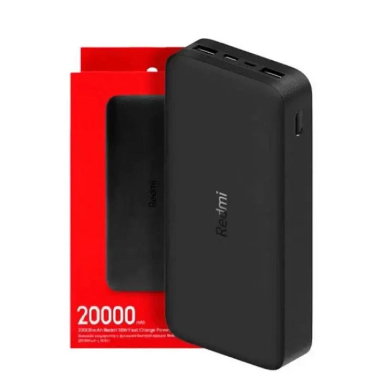 پاوربانک 20 هزار میلی آمپری شیائومی اصلی اورجینال 20000 New Pack خروجی 18 وات فست شارژ