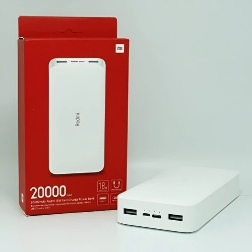 پاوربانک 20 هزار میلی آمپری شیائومی اصلی اورجینال 20000 New Pack خروجی 18 وات فست شارژ