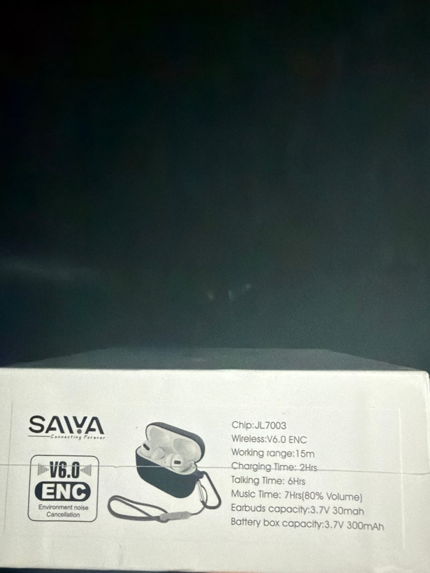 ایرپاد بیسیم SAIYA T50 Pro اصلی ورژن جدید با ANC و ENC | بلوتوث 5.3