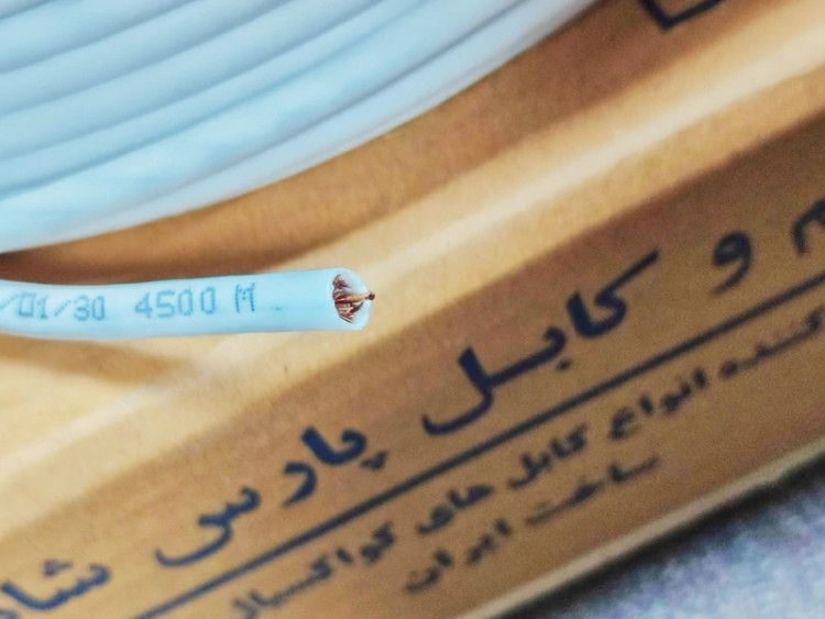 کابل آنتن 96 رشته کرمان ممتاز صادراتی اصل متری فروش