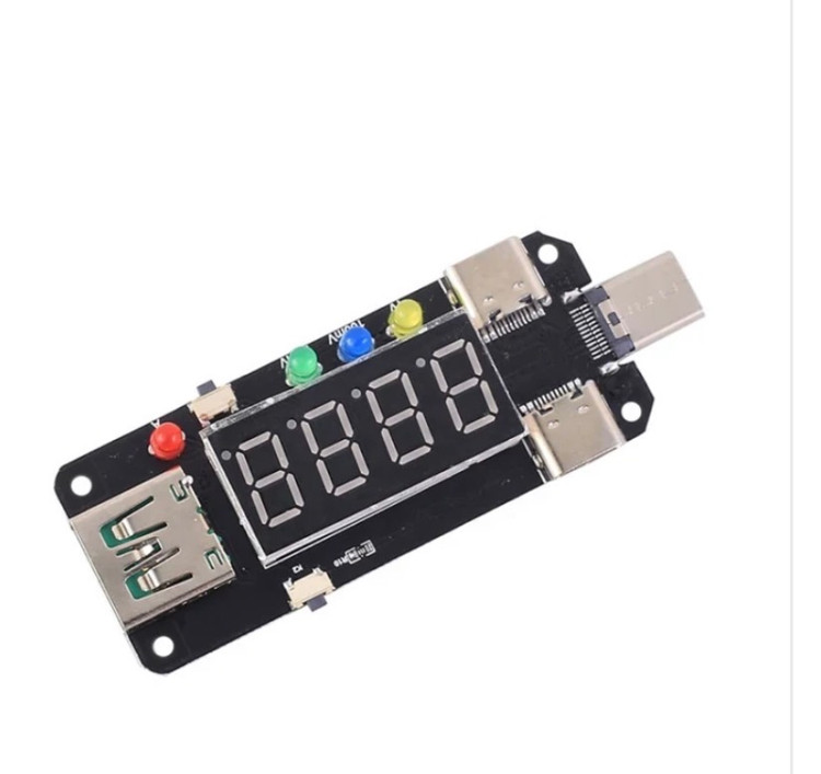 ماژول نمایشگر فست شارژ XY-WPDT با خروجی USB
