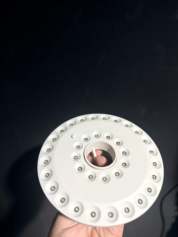چراغ کمپی دایره باطری خور مگنتی 36LED گم مصرف