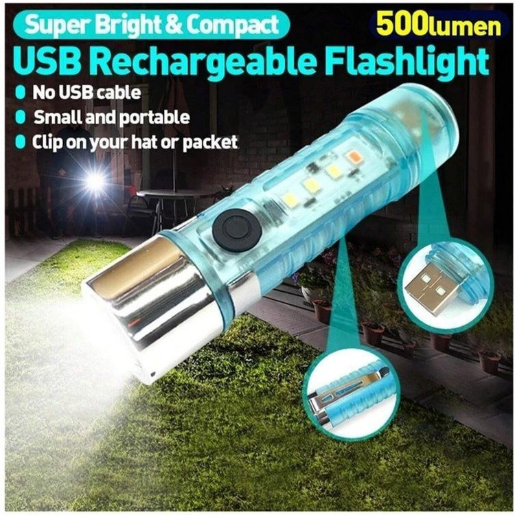 چراغ قوه دستی مدل شارژی کد USB ZJ-023