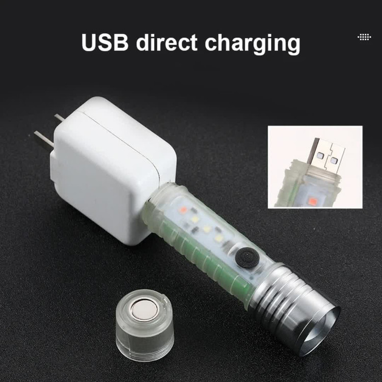 چراغ قوه دستی مدل شارژی کد USB ZJ-023