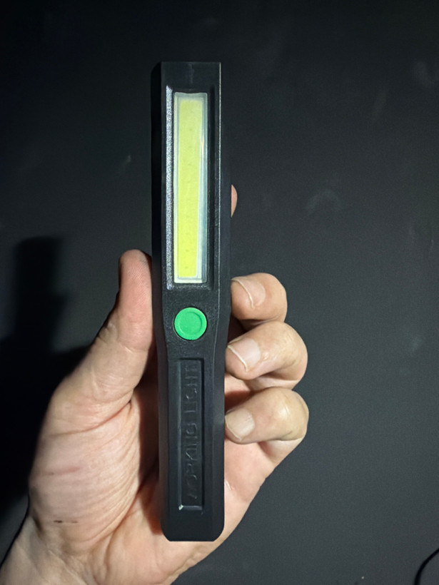 چراغ قوه دستی مگنتی باطری خور COB LED
