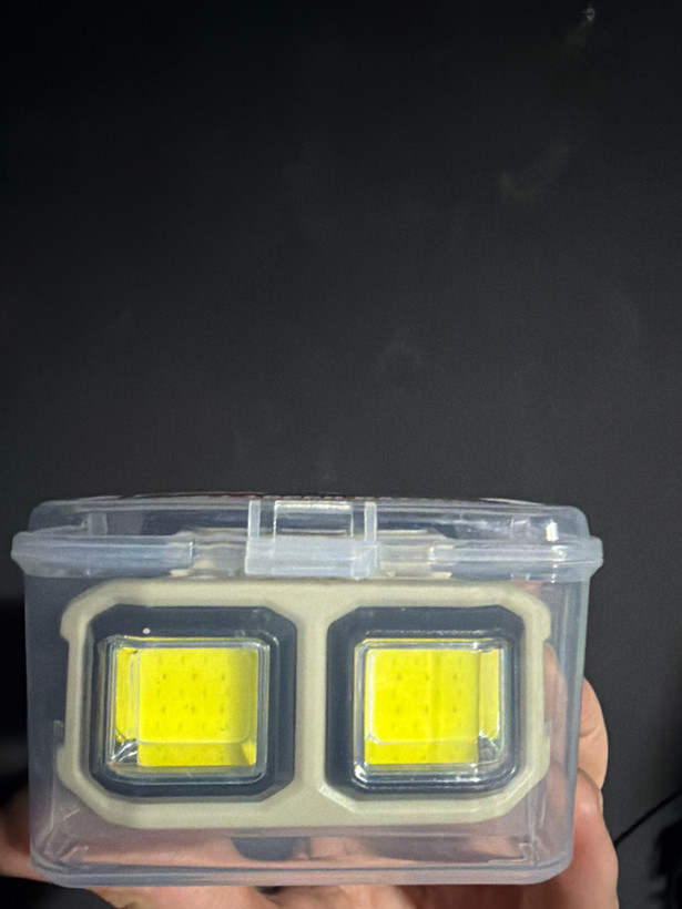 چراغ پیشانی شارژی BRIGHTمدل HX-816S سنسوردارCOB باطری اصلی