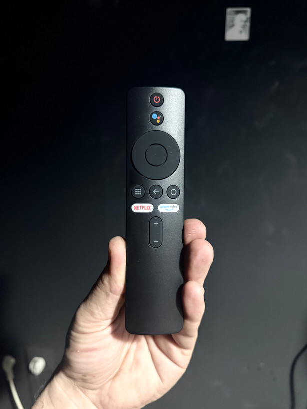 کنترل اصل شرکتی و فابریکی اندروید باکس شیائومی دو خط Mi Netflix