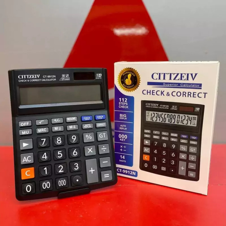 ماشین حساب طرح سیتیزن مدل CT-9912N