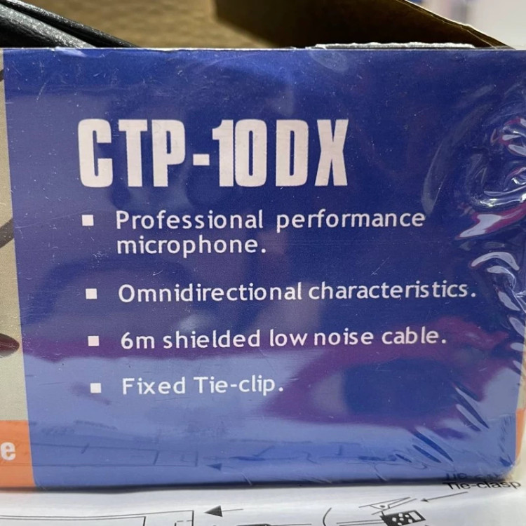 میکروفون یقه ای سیمدار آهوجا مدل 10DX