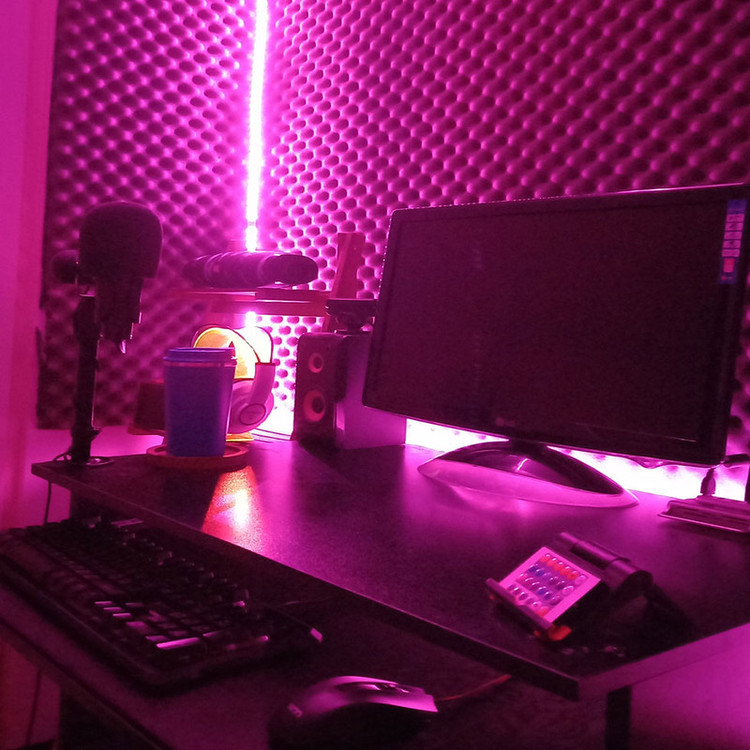 ریسه ال ای دی مدل شلنگی RGB طول 10 متر به همراه ریموت