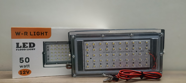 چراغ 12 ولت ماشینی ال ای دی (LED) مدل W_R Lightظرفیت50w