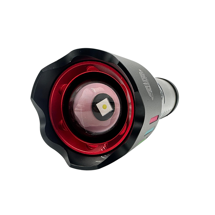 چراغ قوه شارژی آلیاژ آلومینیوم با نور قوی و چشمک زن برند citicomمدل ct_920 باطری تاریخ جدید