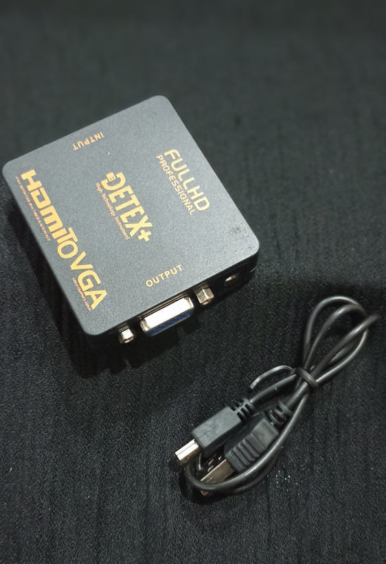 تبدیل HDMI به VGA دیتکس پلاس (+DETEX)