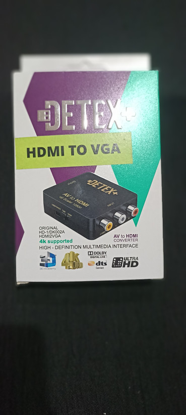تبدیل HDMI به VGA دیتکس پلاس (+DETEX)