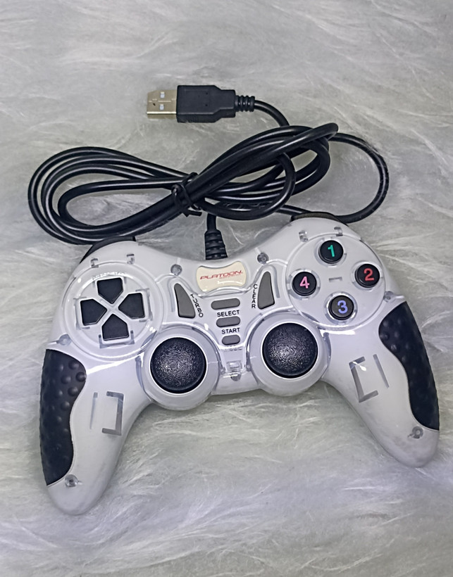 دسته بازی دوبل شوک دار برند USB مدلHI_speed