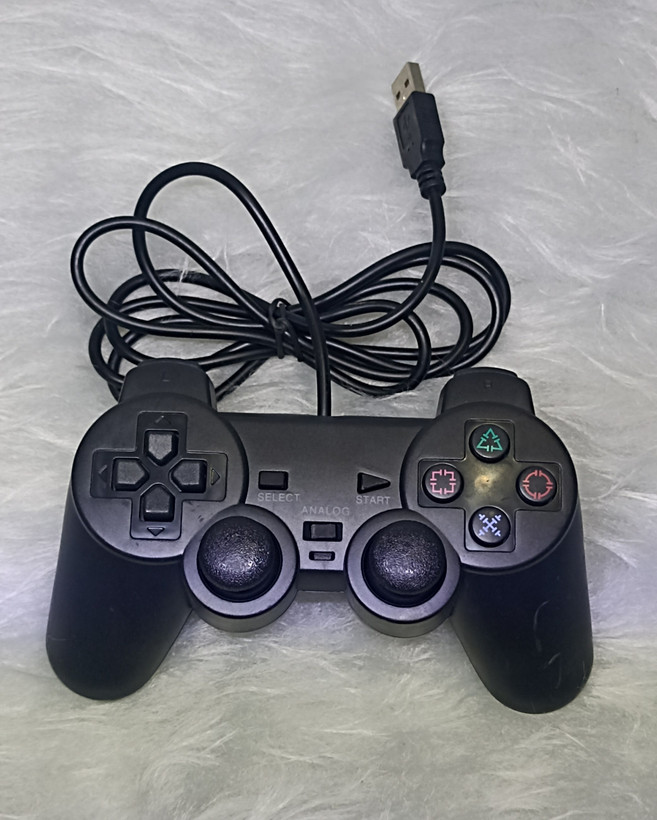 دسته بازی دوبل شوک دار برند USB مدلHI_speed