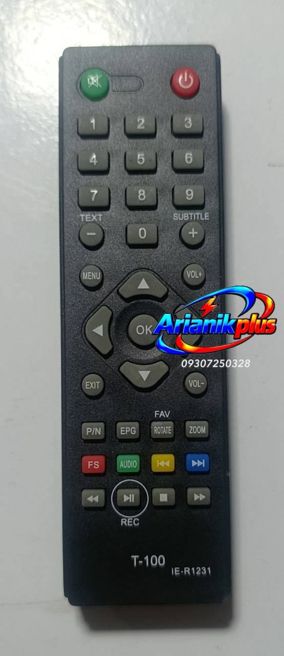 کنترل گیرنده دیجیتال استار ست Star Sat T100