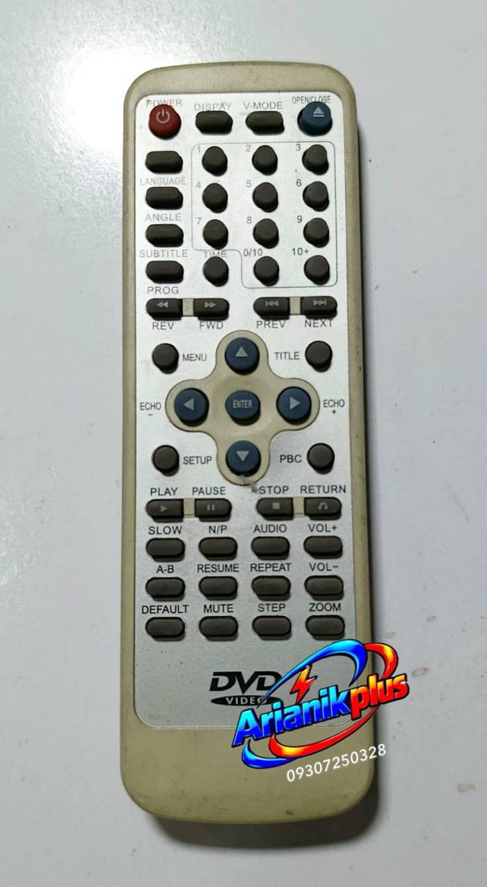 ریموت کنترل DVD