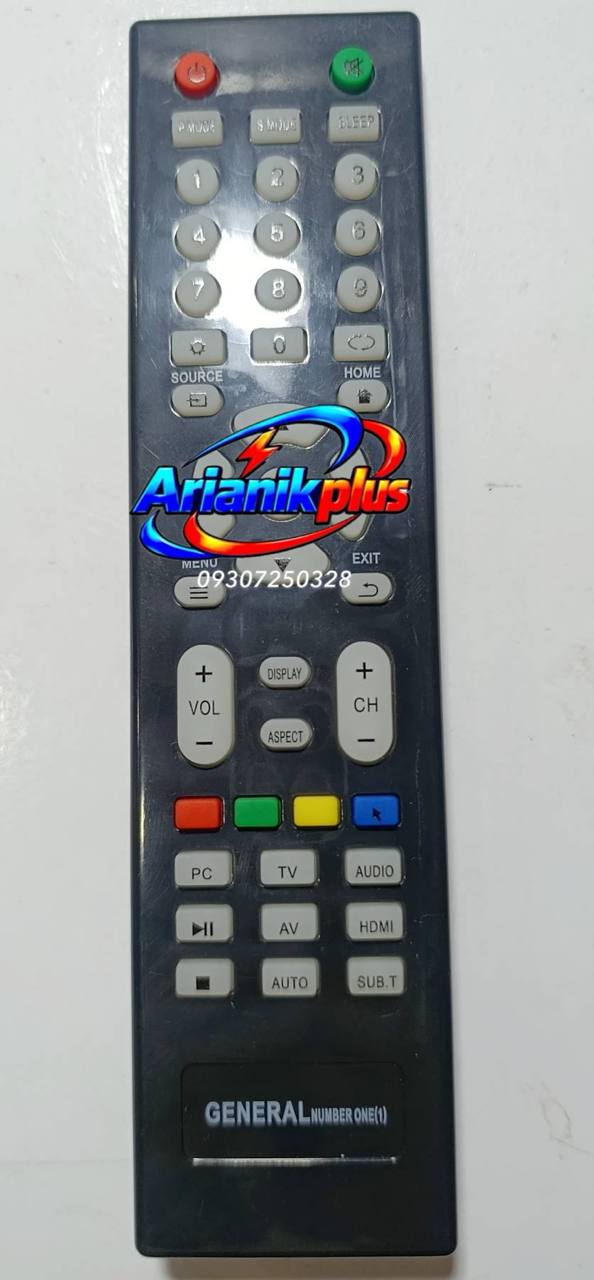 کنترل تلویزیون جنرال GENERAL NAMBER 1 اصلی