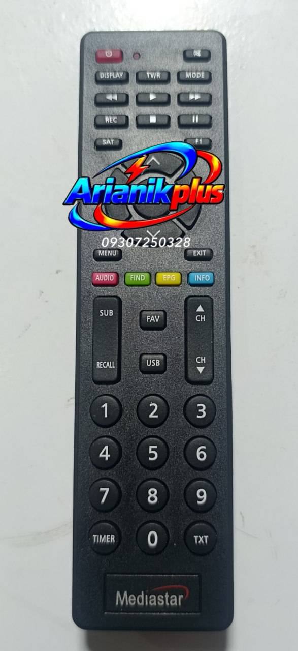 کنترل گیرنده مدیااستار اصلی Mediastar