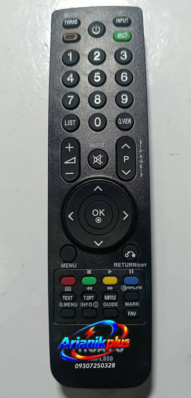 کنترل تلویزیون ال جی اصلی LG