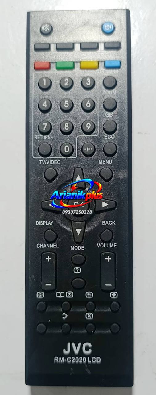 کنترل تلویزیون JVC فابریکی اصلی