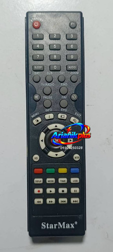 کنترل گیرنده استار مکس starmax