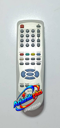 کنترل تلویزیون ال جی CRT