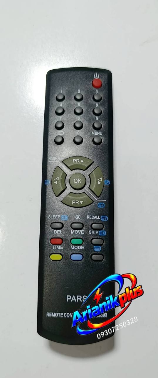 کنترل تلویزیون پارس کد D2
