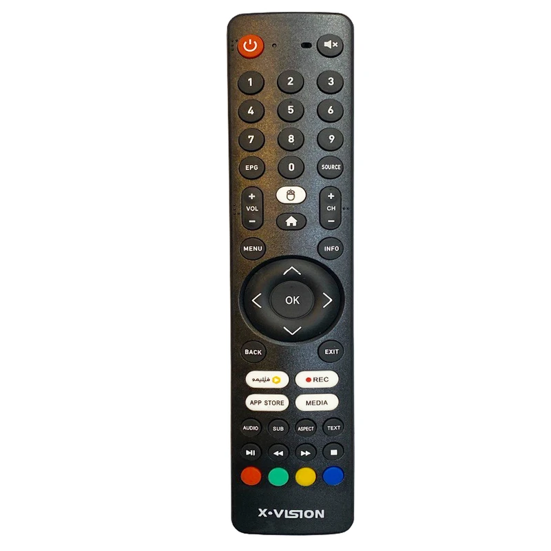 ریموت کنترل تلویزیون ایکس ویژن مدل XVISION 1830 فیلیمو دار